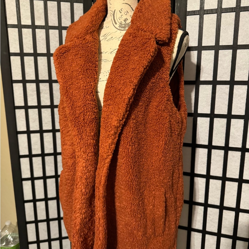 Maurices Rust Teddy Jacket - Picture 3 of 4